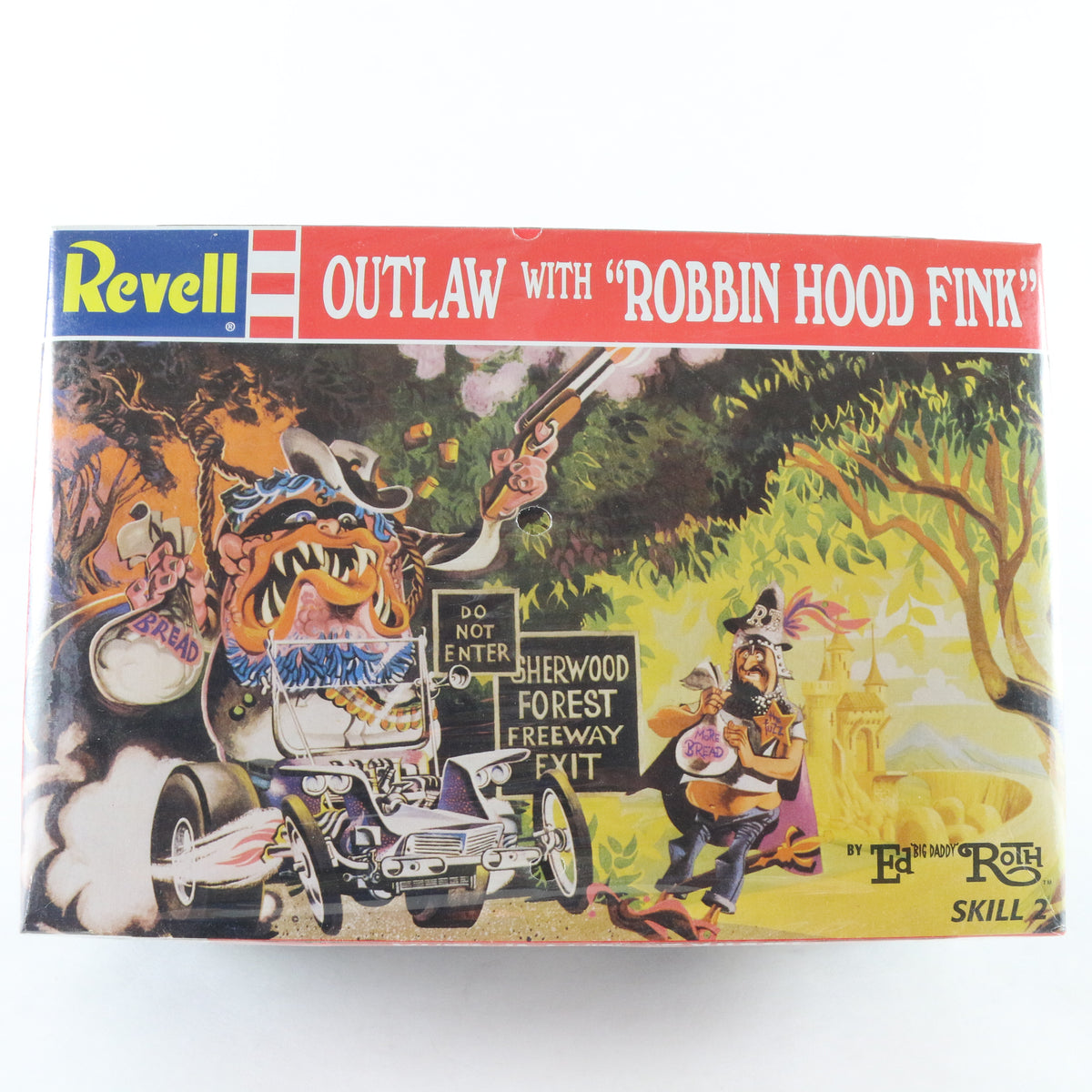 Outlaw W/ Robbin Hood Fink Ed Big Daddy Roth Revell Model Car Kit 7622