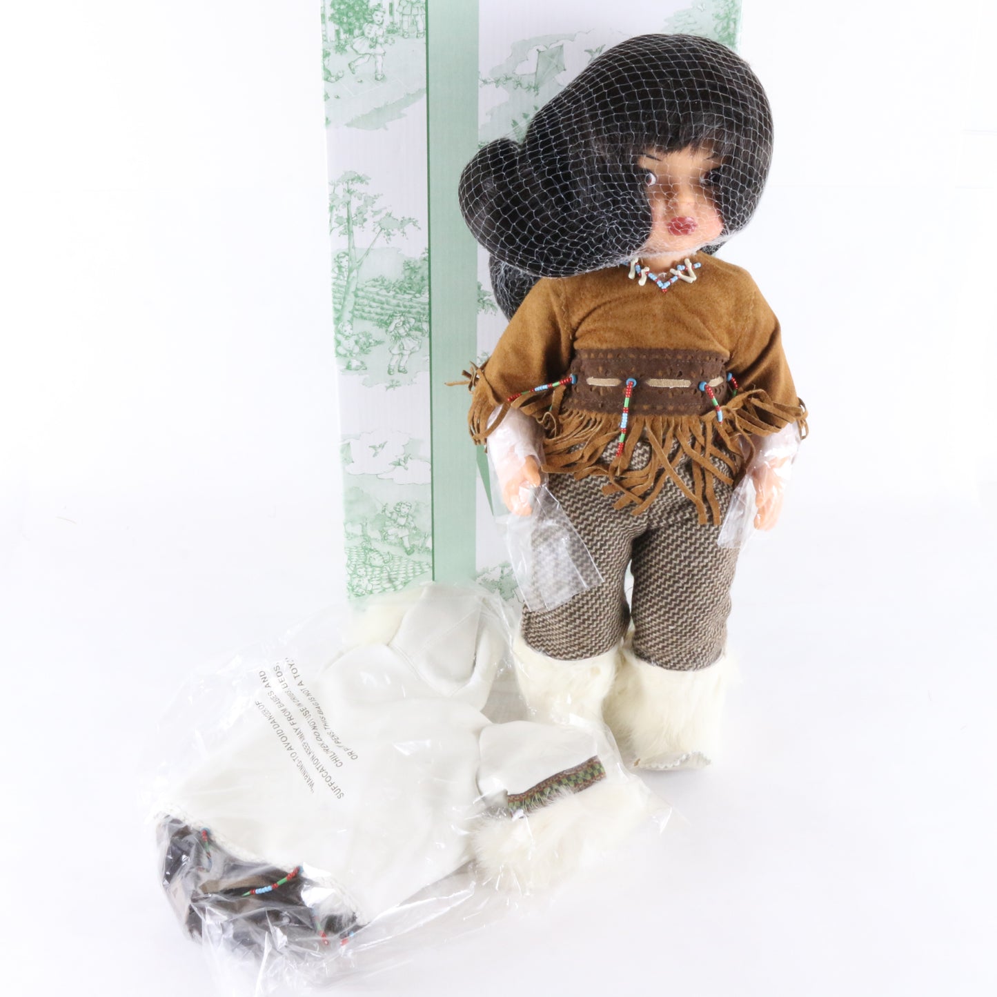 Terri Lee Nanook Eskimo 16" Vinyl Doll W/ Winter Coat 118/350 20027 in Box