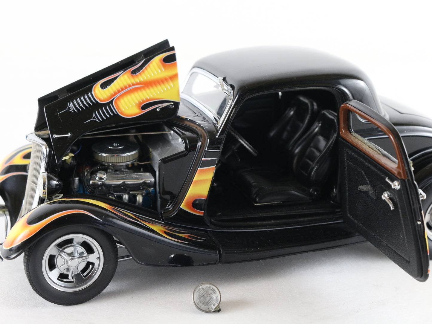 California Kid 1934 Ford Danbury Mint 1:24 Diecast Model Car