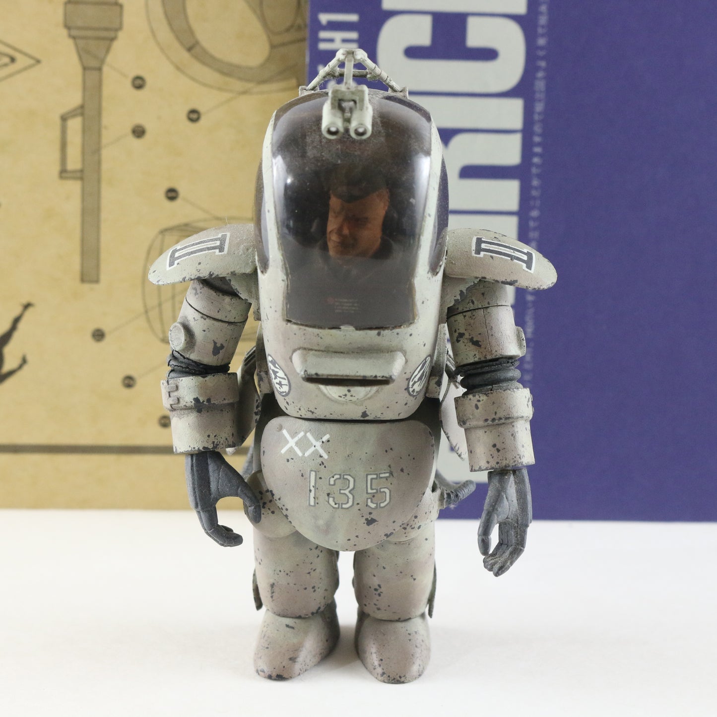 Maschinen Krieger Zbv3000 Heinrich Panzer Kampf Anzug Ausf H1 1:20 Built Painted