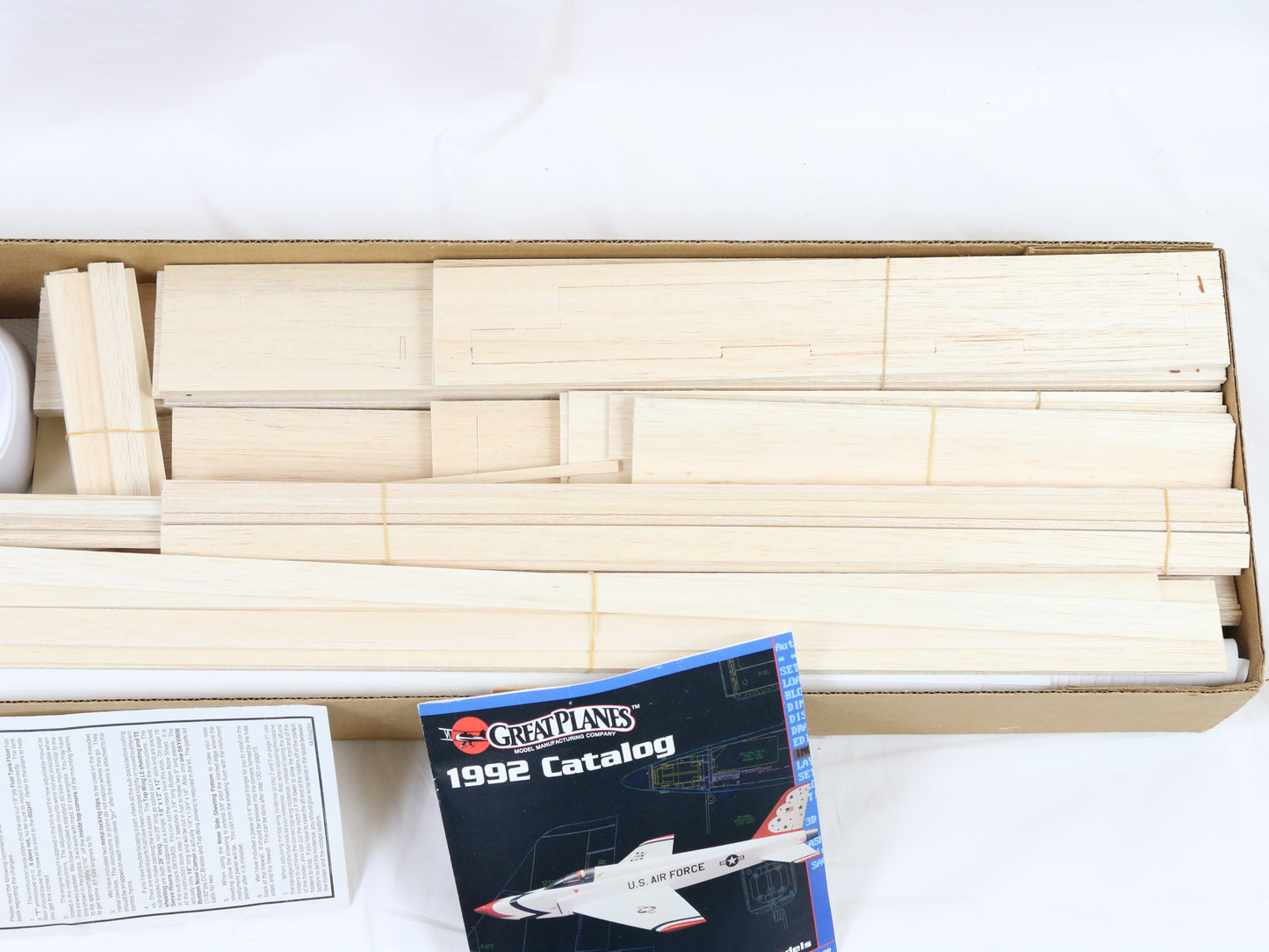 Great Planes Super Skybolt Aerobatic Biplane 57" Wingspan Wood RC Kit