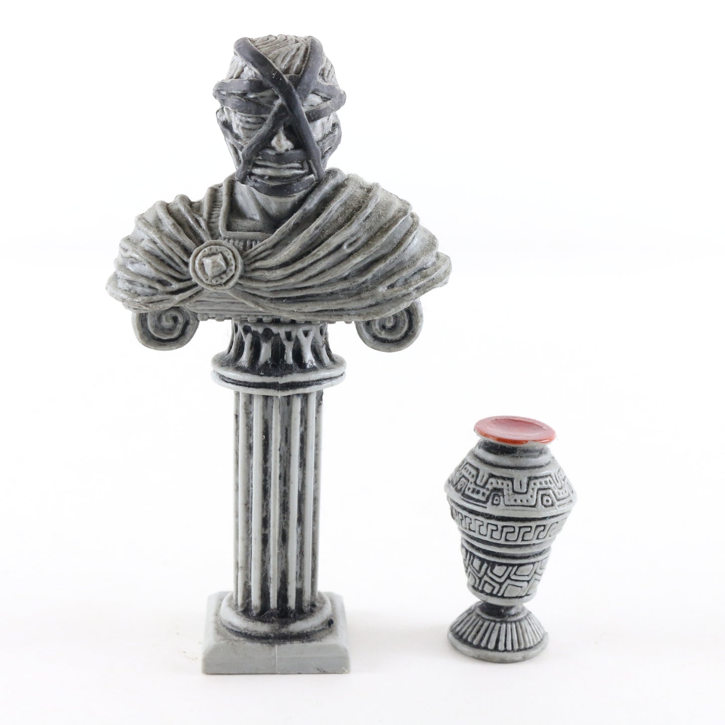 Lot Of 2 Mcfarlane Metal Gear Psycho Mantis Accessories Bust & Vase 1999