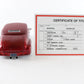 1941 Chevrolet Custom Rod Cherry Red Convertible Danbury Mint 1:24 Model Car