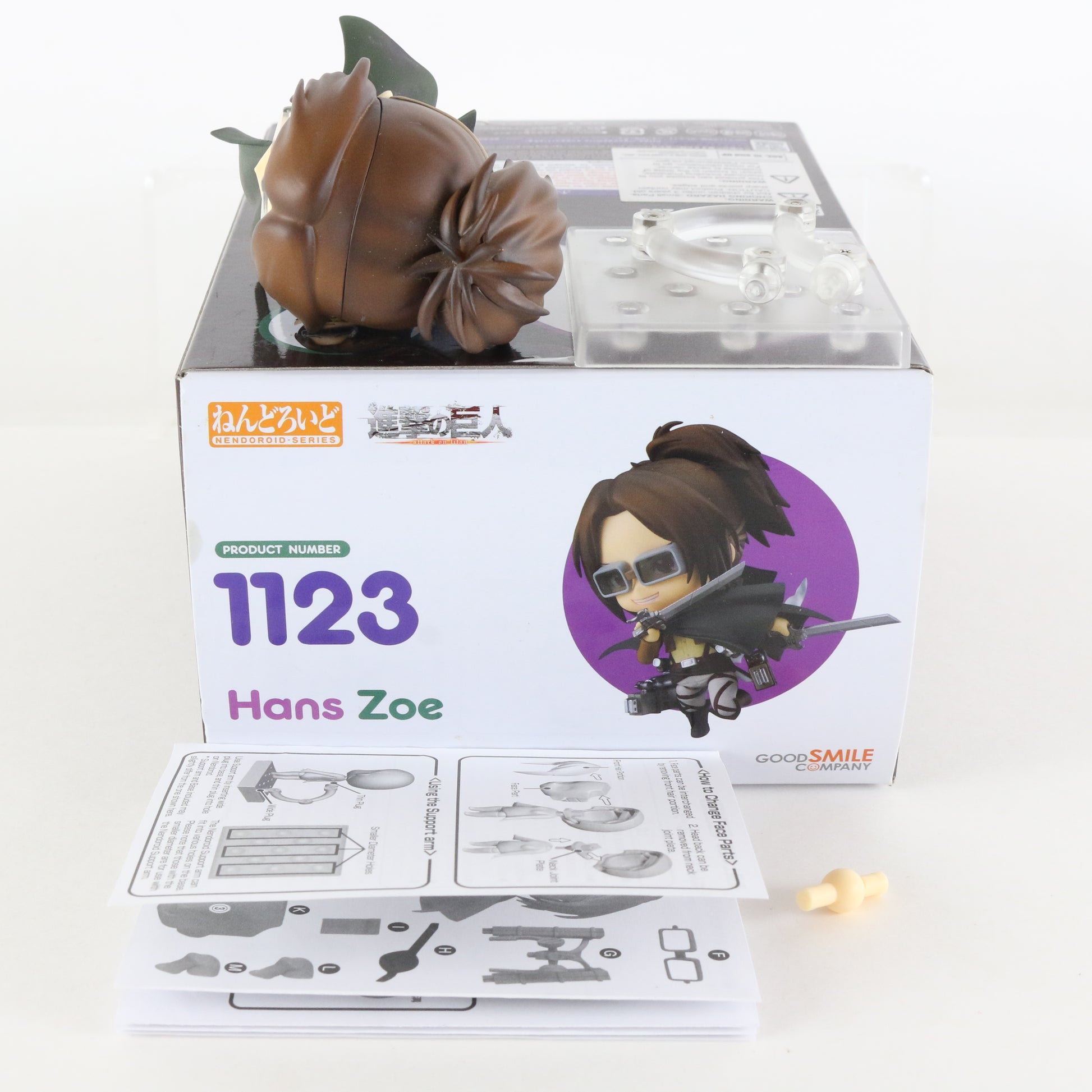 Nendoroid 1123 Hans Zoe Attack On Titan Action Figure Good Smile W/ Box