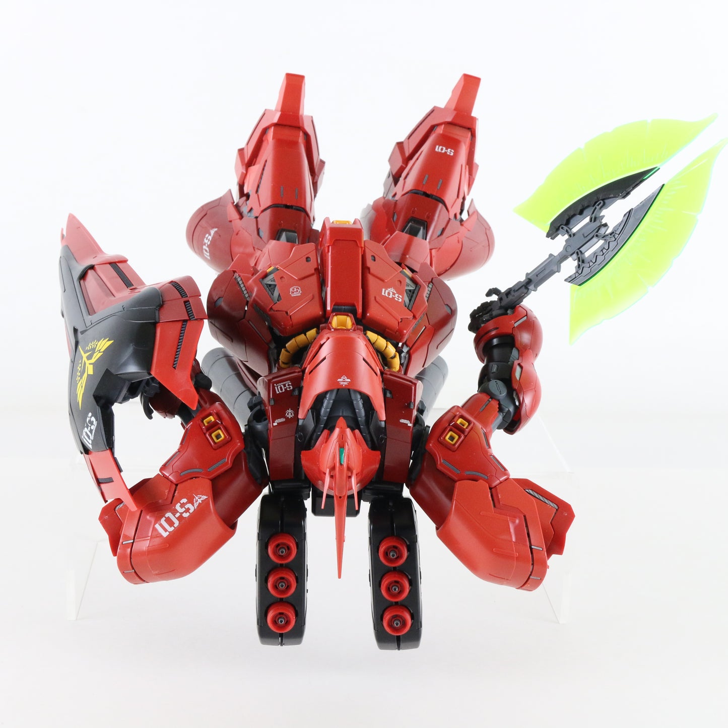 Gundam Msn-04 MG Neo Zeon Sazabi Ver.ka Uc0093 Char Bandai 1:100 W/ Paperwork
