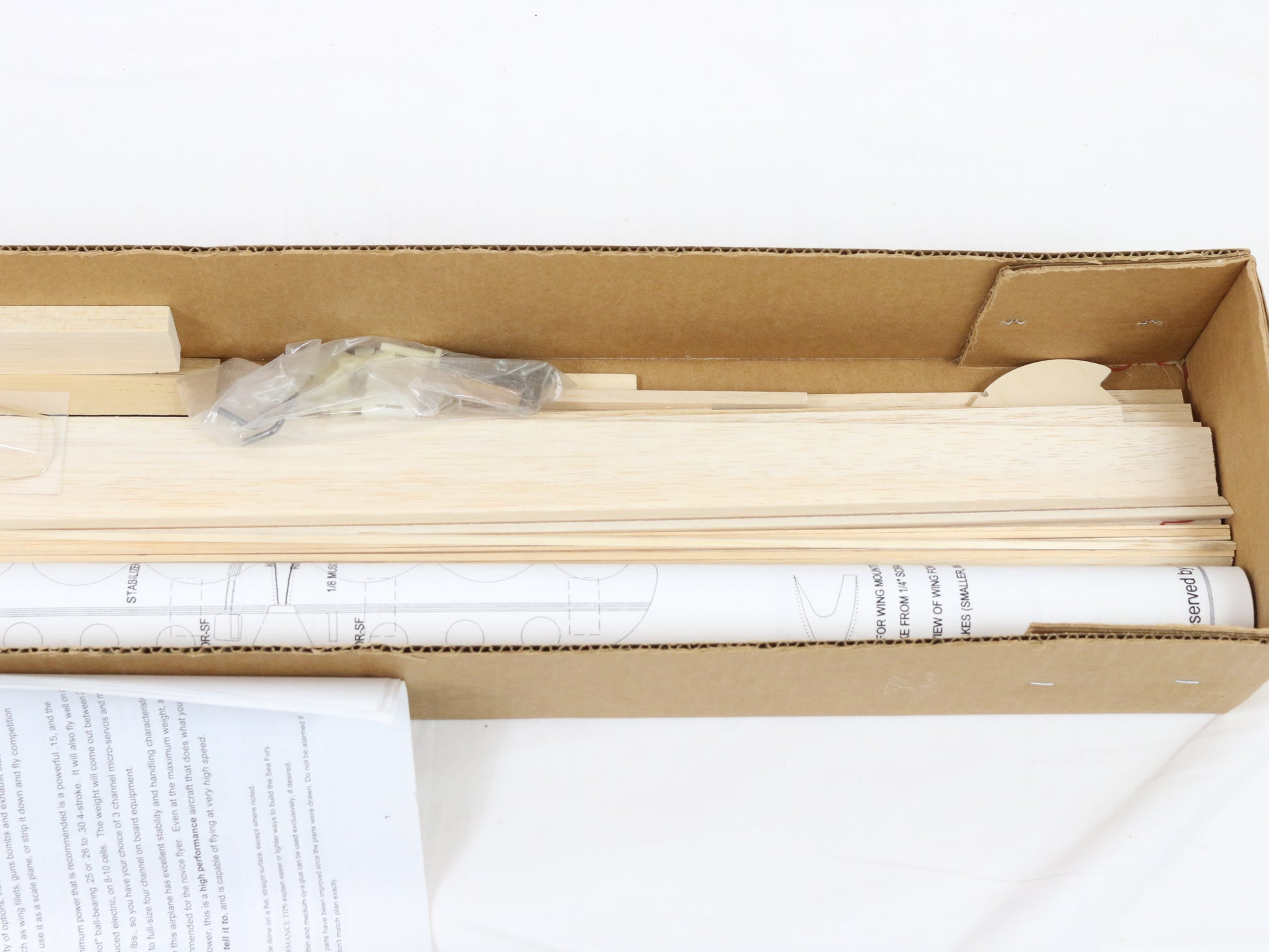 Hobby Hangar Hawker Sea Fury Ron Daniels 41" Wingspan Wood RC Laser Cut Kit