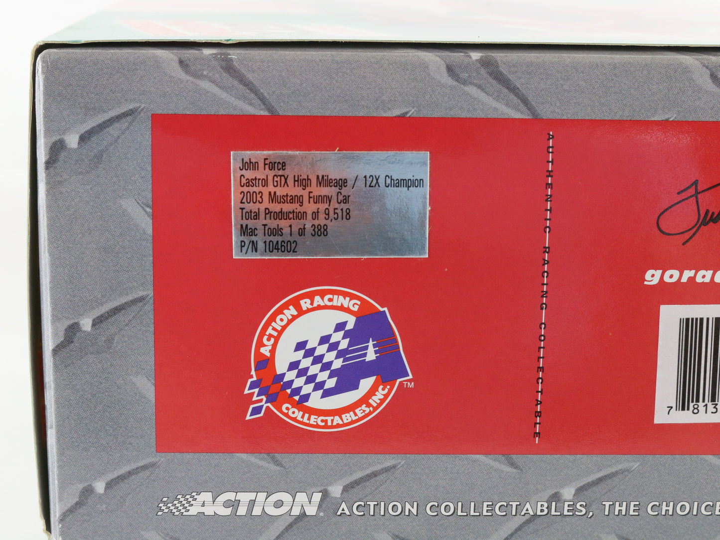 2003 Mustang Funny Car John Force Castrol GTX Action 1:24 1 Of 9518 104602