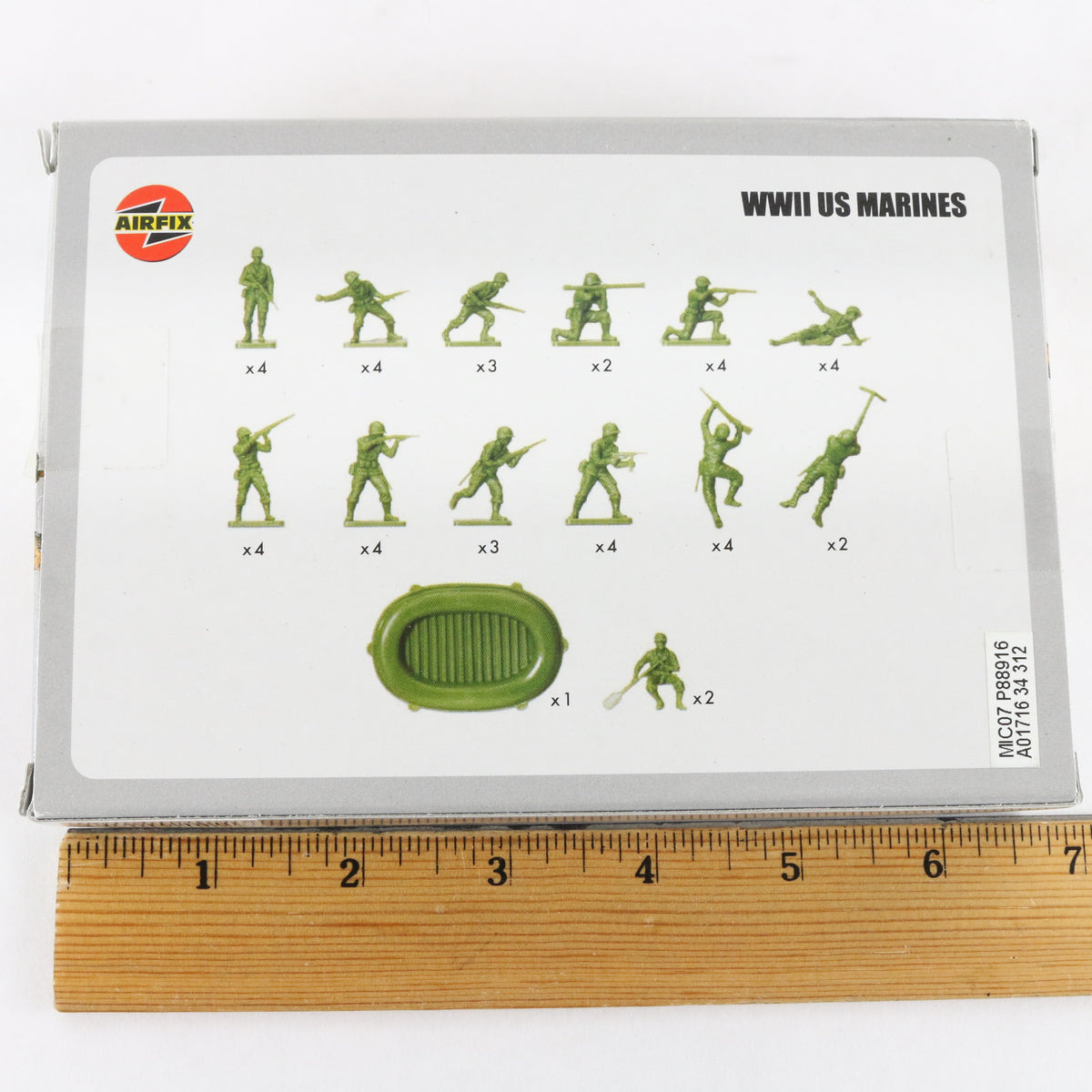 United States US Marines WW2 Airfix 1:72 A01716 Plastic Model Soldier Figures