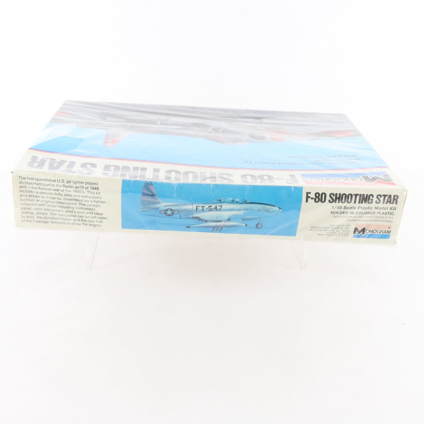 F-80 Shooting Star Jet Fighter Plane Monogram 1:48 Model Aircraft Kit 5404