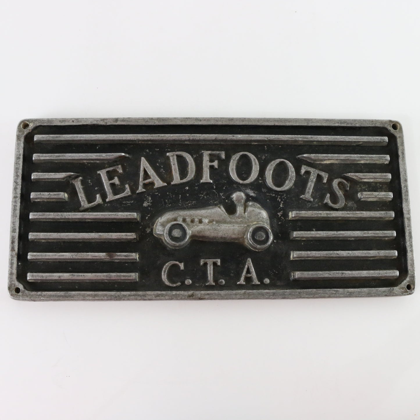 1950 Leadfoots CTA Oregon Car Club Commemorative Plaque