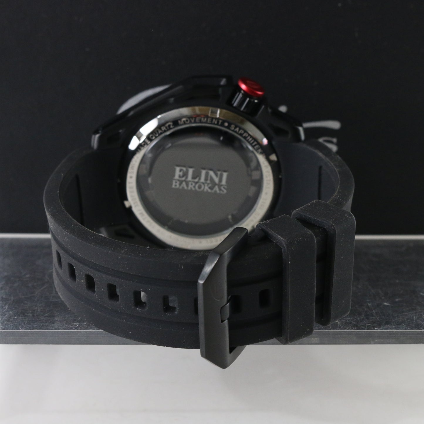 Elini Barokas Master Ghost Watch Swiss Quartz Sapphitek 316l S/s 20016 10 Atm