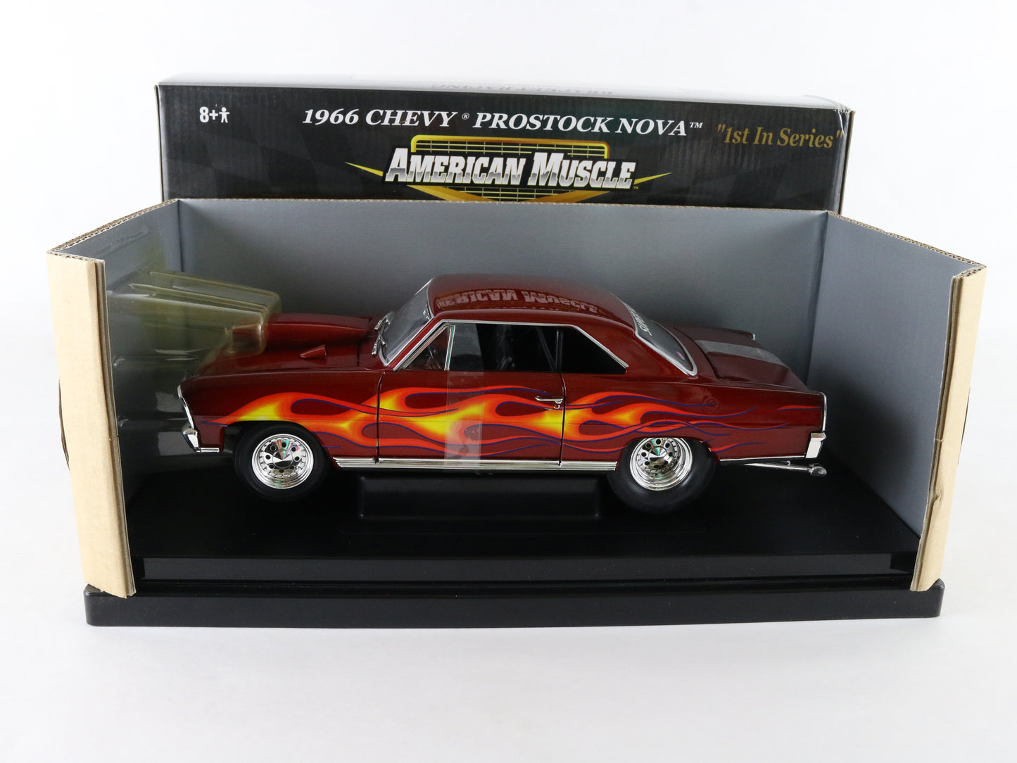 1966 Super Nova Prostock Red ISCA American Muscle ERTL 1:18 1 Of 2500 29276p