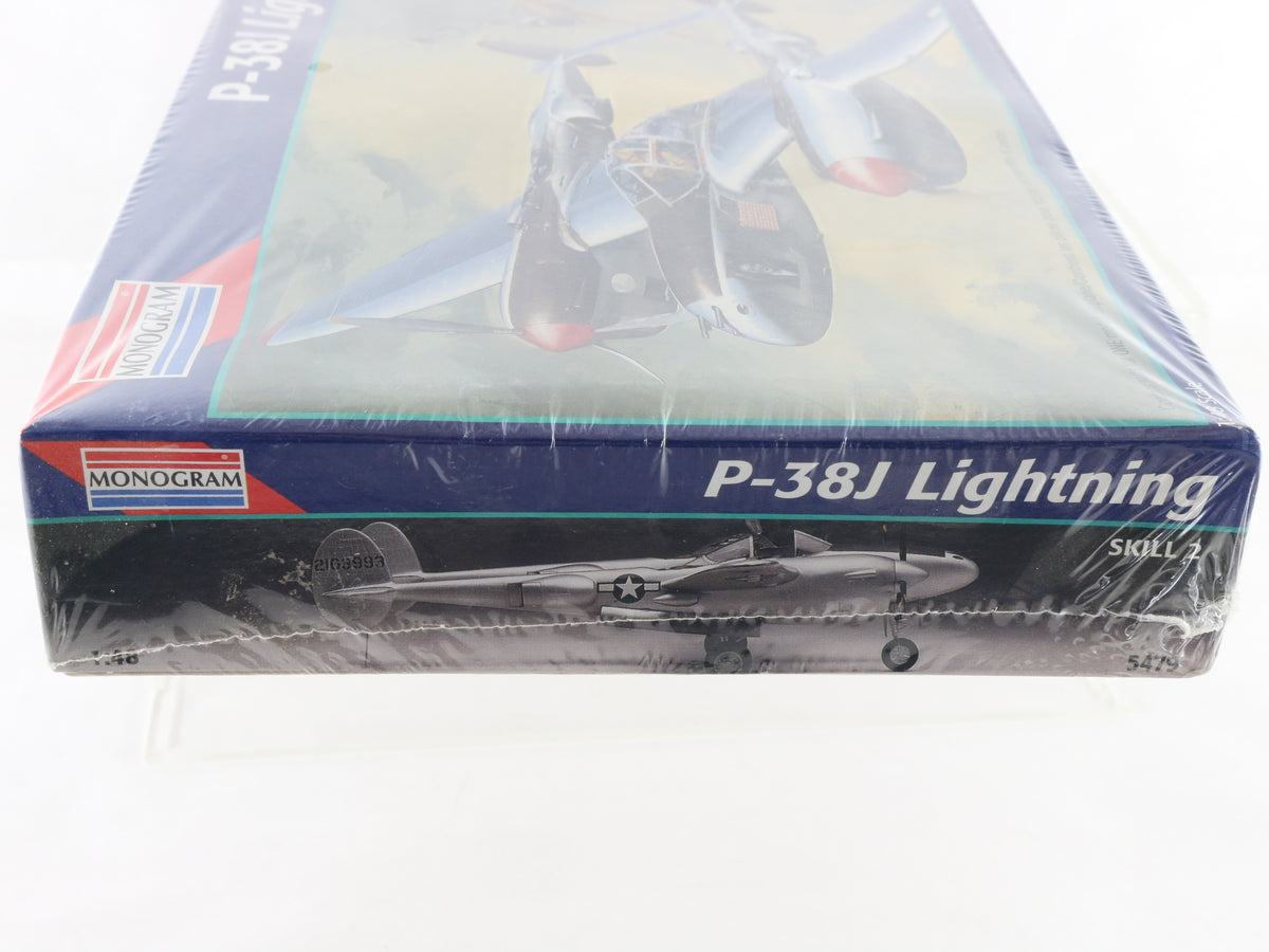 P-38J Lightning Lockheed Fighter Plane Monogram 1:48 5479 Sealed Model Kit