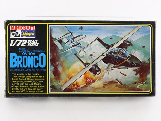 OV-10A Bronco USMC North American Rockwell Hasegawa 1:72 Attack Plane 022 Kit