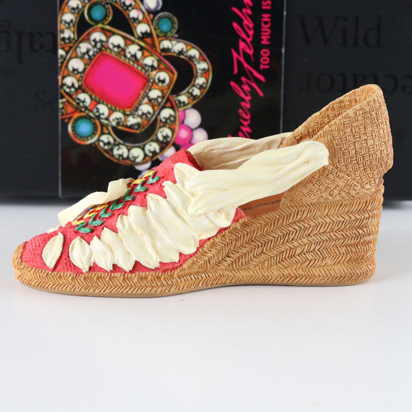 Just The Right Shoe Espadrille Pacha Beverly Feldman Resin Shoe 25328