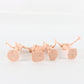 Lot Of 4 Bathing Beauties Peach Burlesque Women Figures Marx 2.5" Figures
