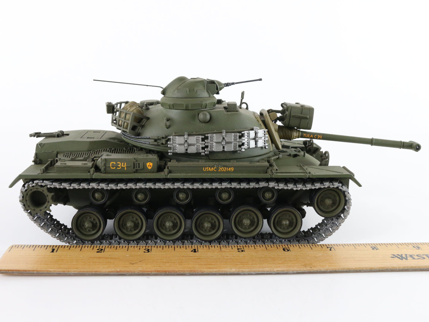 M48 A3 Vietnam USMC Medium Main Gun Tank Minichamps 1:35 Military