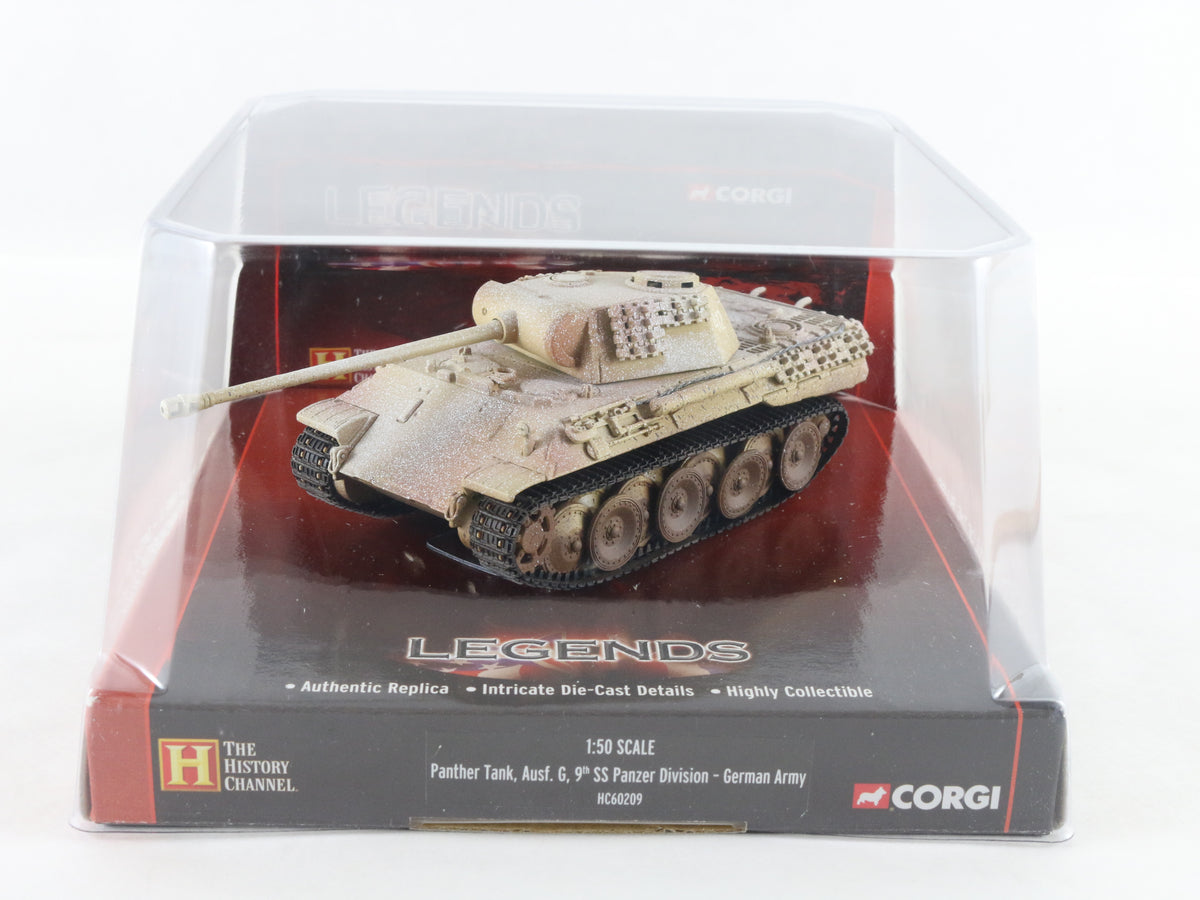 Panther Tank Ausf G 9th SS Panzer German Corgi Legends 1:50 HC60209 Sealed