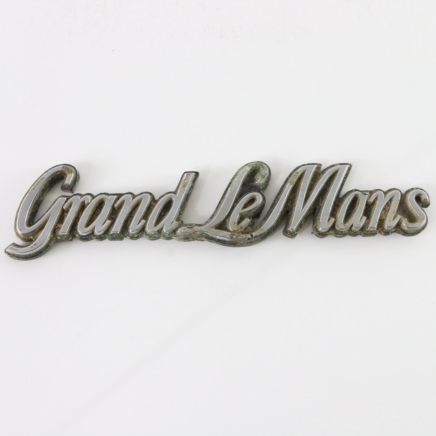 Vintage Pontiac Grand Le Mans 1976 Plastic Badge Emblem