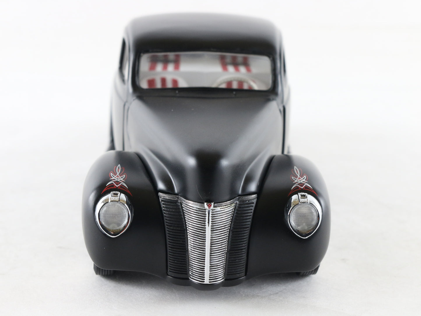 1940 Ford Coupe Vintage Hot Rod Danbury Mint 1:24 Black Model Car 40DLUX NO BOX