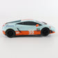 Lamborghini Gallardo #99 Blue & Orange Slot Car 1:32 Hornby Scaletrix C3283