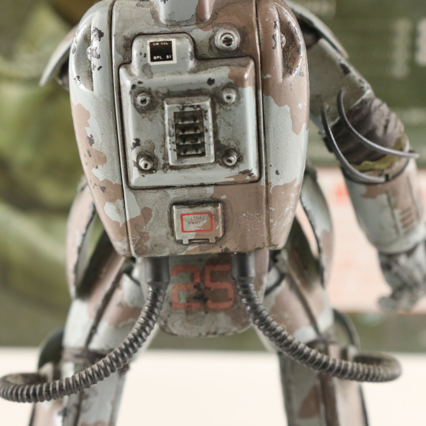 Ma.k. Zbv3000 Maschinen Krieger Luna Pawn Afssa E3c/e3cb 1:20 Built Painted