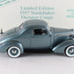 1937 Studebaker Dictator Coupe Blue Danbury Mint 1:24 Diecast Model 1959/5000