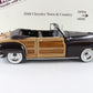 1948 Chrysler Town & Country Convertible Black Danbury Mint 1:24 Model w/ Box