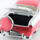 1955 Ford Crown Victoria Pink White Franklin Mint 1:24 Model Car