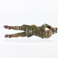Lineol WWII German composite soldier prone scouting figure collectible toy