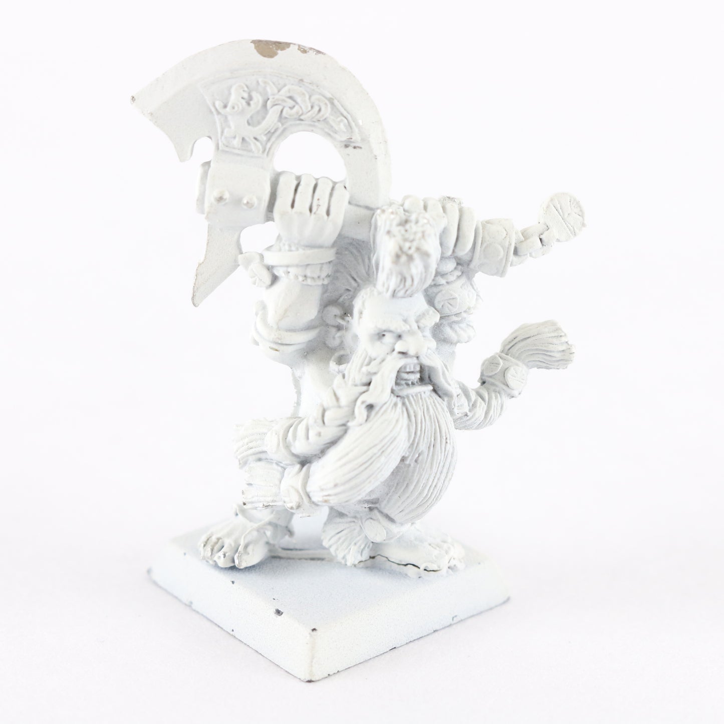 Dwarf Dragon Slayer Citadel Warhammer 902001 White Painted Figure 1.5"