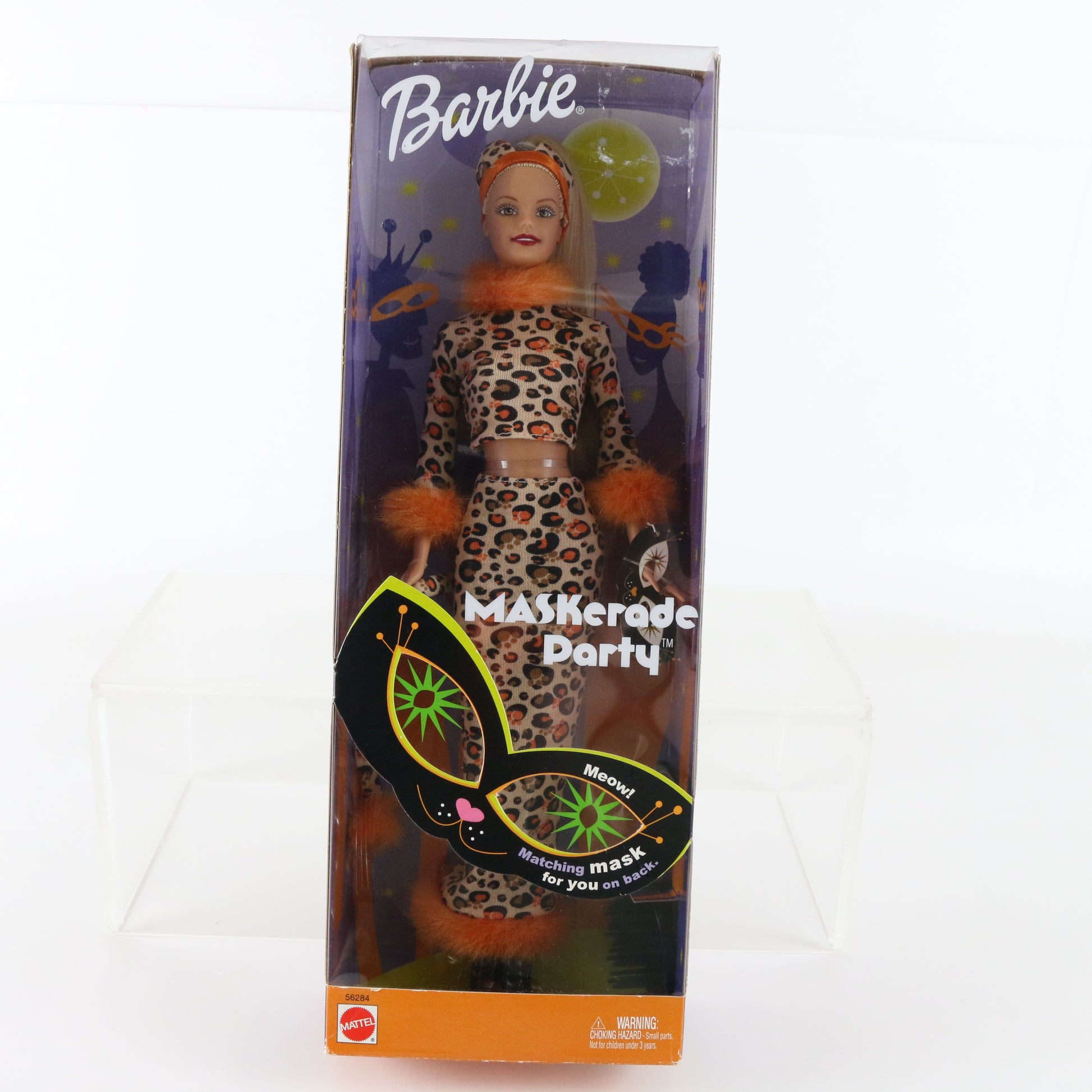 Maskerade Party Barbie Doll Mattel 56284 W/ Matching Mask