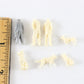 Lot Of 7 German Shepherd Scooby Doo & Standing Figures 1:72 Plastic Models
