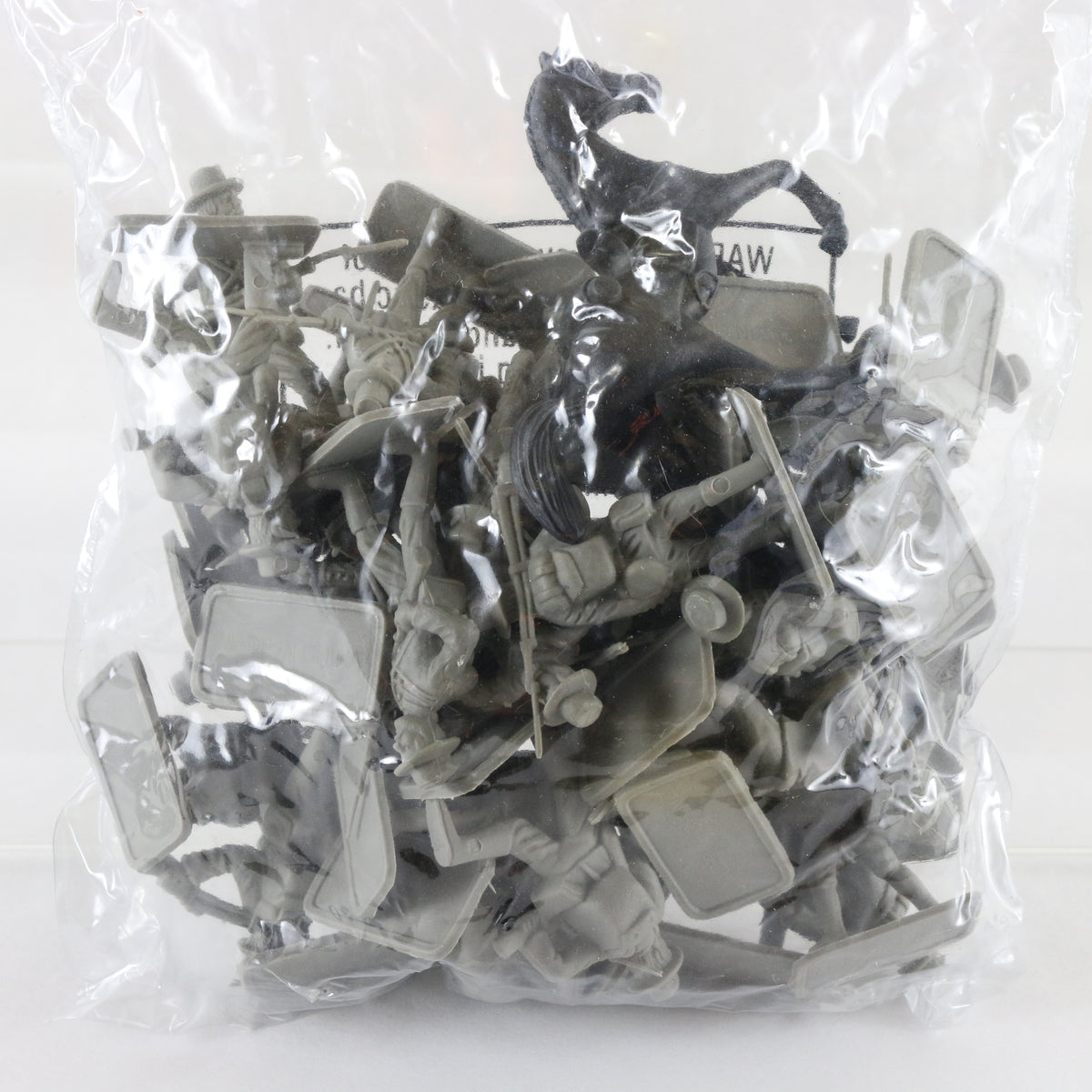 Set Of American Civil War Confederate Toy Soldiers 2.25" Plastic Figures 462978