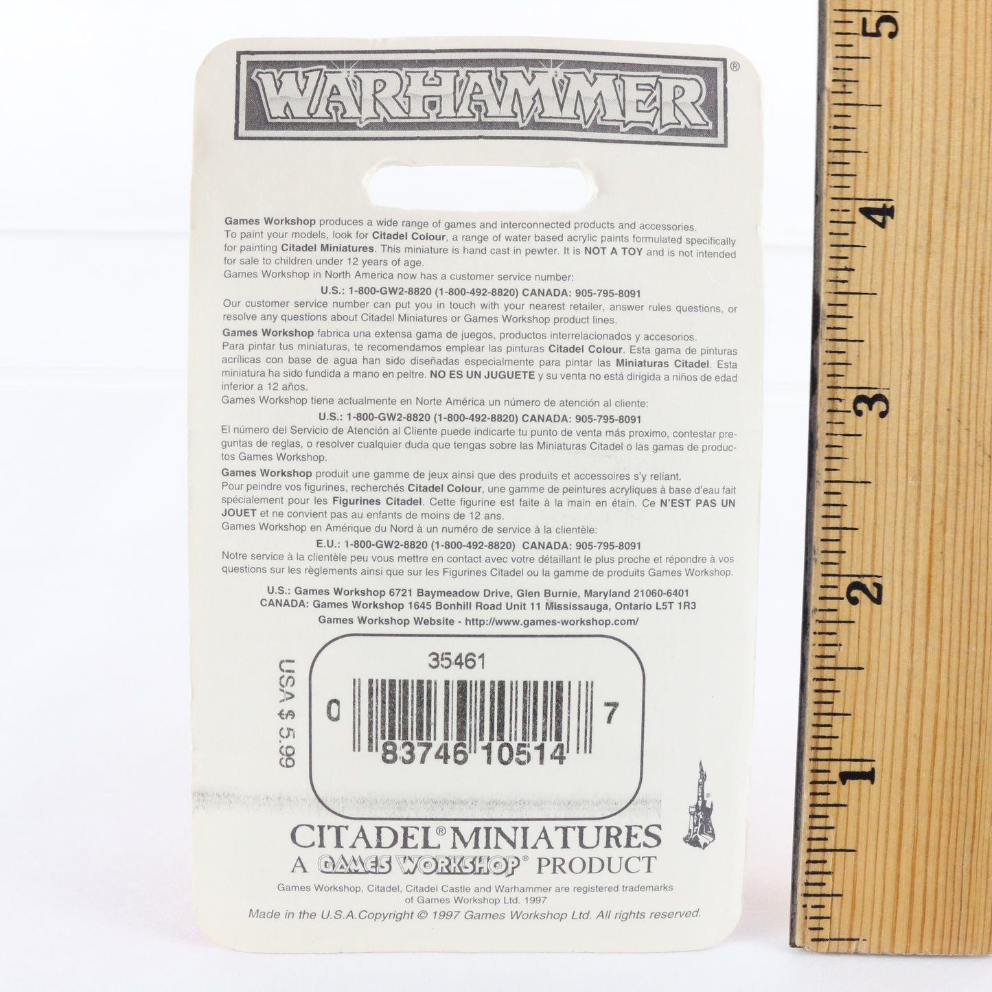 Dwarf Longbeards Marauder Citadel Warhammer 8514A Unpainted Figures