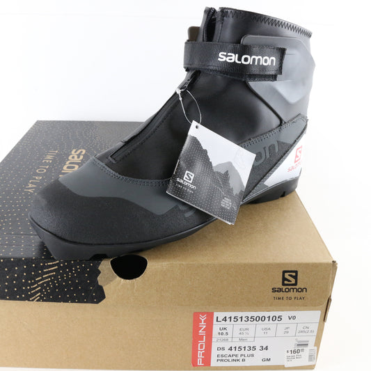Salomon Escape Plus Prolink B Mens Cross Country Ski Boots Shoes Size 11 USA