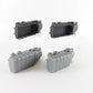 Lot Of 4 M54 Transport Truck Covered & Open 1:72 3D Printed Military Models
