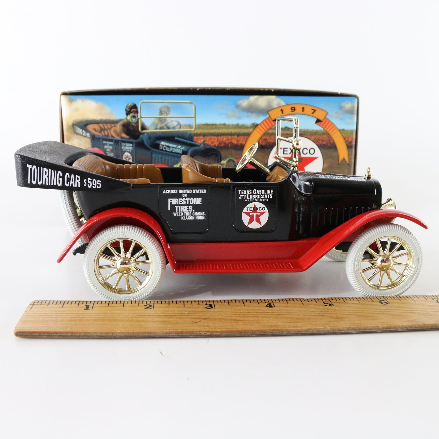 1917 Maxwell Touring Car Texaco Black & Red Series 14 Ertl 1:25 2377