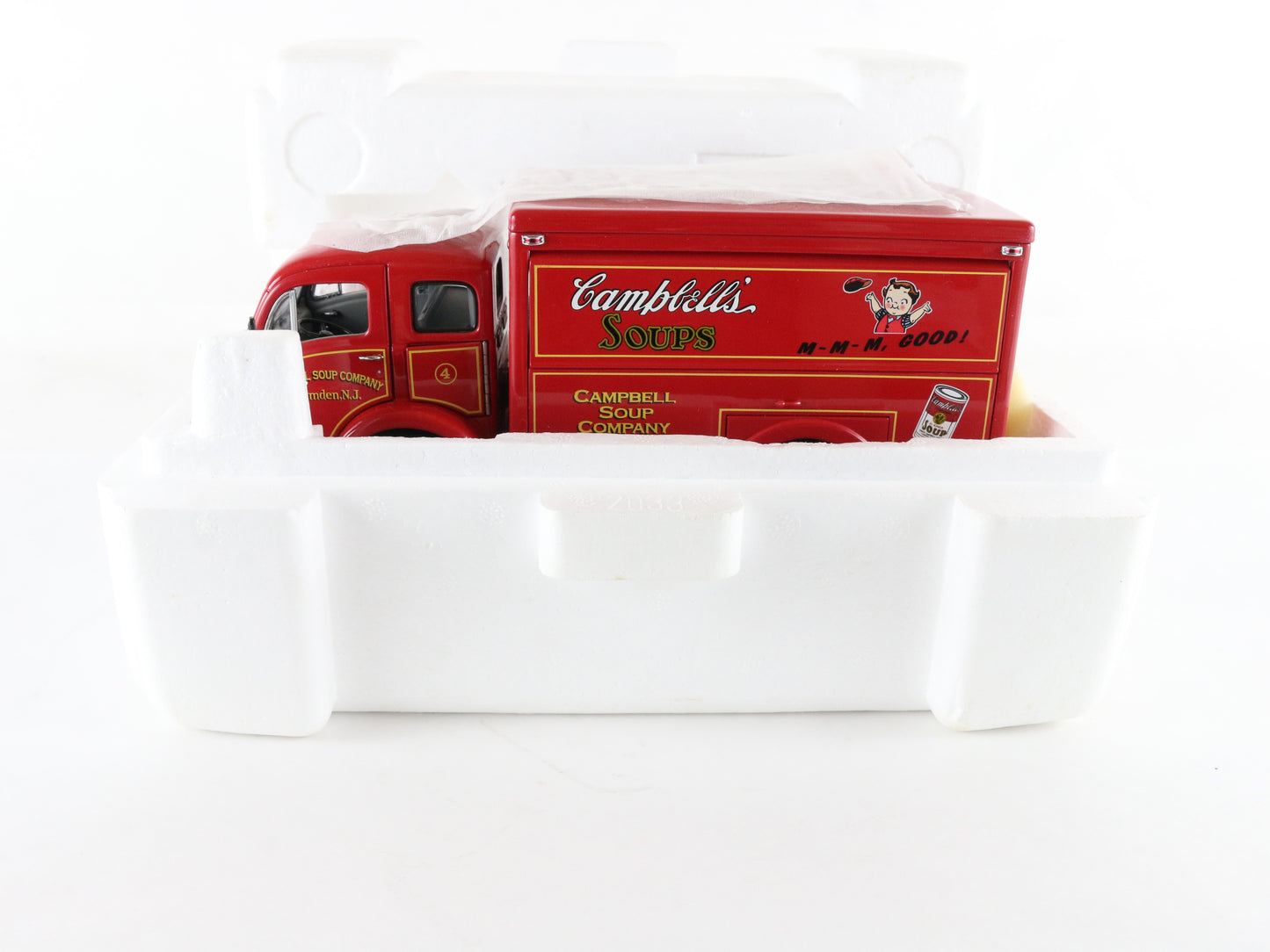 1950s White 3000 Campbells Soup Delivery Truck Red Danbury Mint 1:24 Diecast