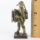 Lineol WWII British soldier carrying spotlight composite figure Germany toy