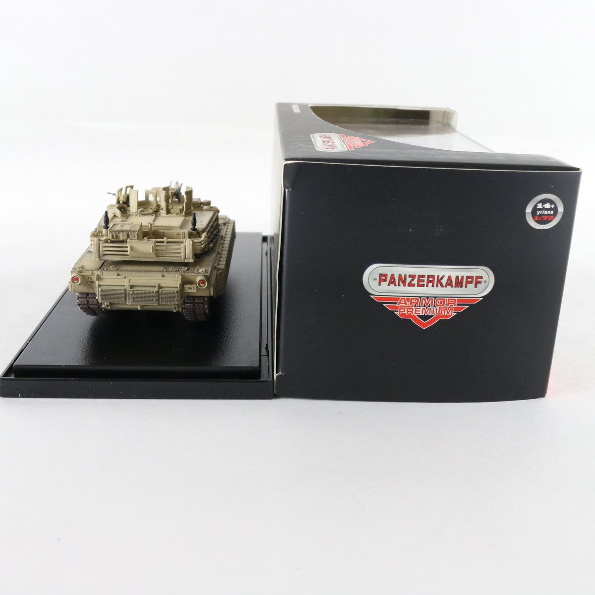 M1A1 Tusk US Tank Armor Premium Panzerkampf 1:72 12208PB0667 Military Vehicle