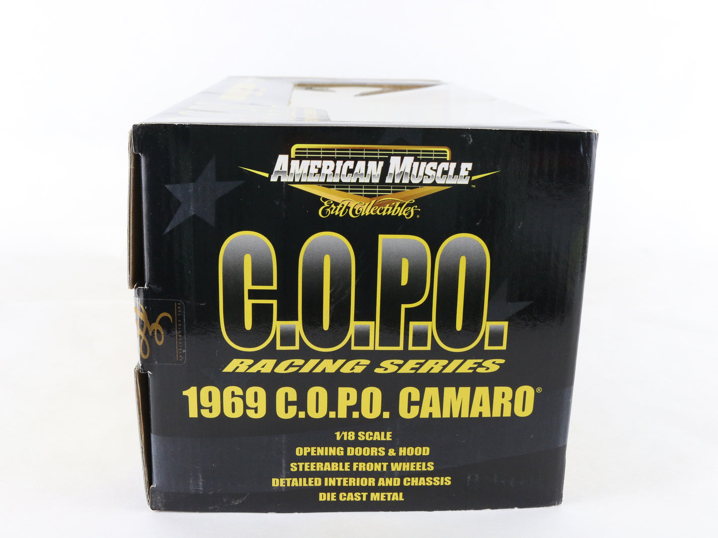 1969 Chevy Camaro Copo Racing White American Muscle ERTL 1:18 LE Of 5000 36677