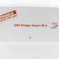 1969 Dodge Super Bee Hardtop Copper Poly Brown Danbury Mint 1:24 Diecast Model