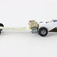 Vintage Hot Wheels Fuel Dragster Don Prudhomme Snake 1 White Mattel 1:64 5951002