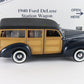 1940 Ford Deluxe Station Wagon Blue Woodie Danbury Mint 1:24 Diecast Model