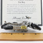 1990 Harley Davidson Fat Boy Gray Franklin Mint 1:24 Diecast Model Motorcycle