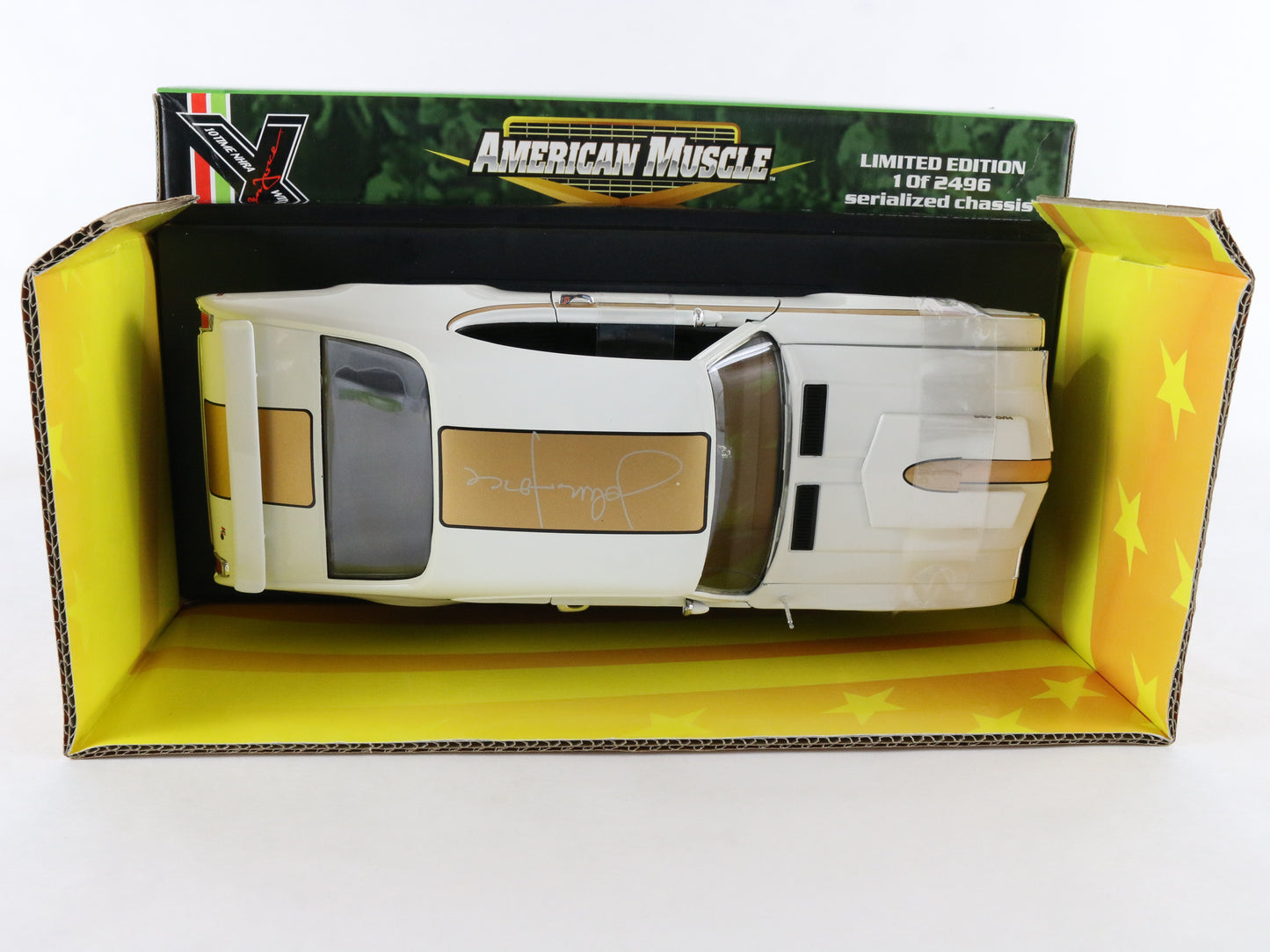 1969 Hurst Oldsmobile 4-5-5 John Force Signature American Muscle ERTL 1:18 Car