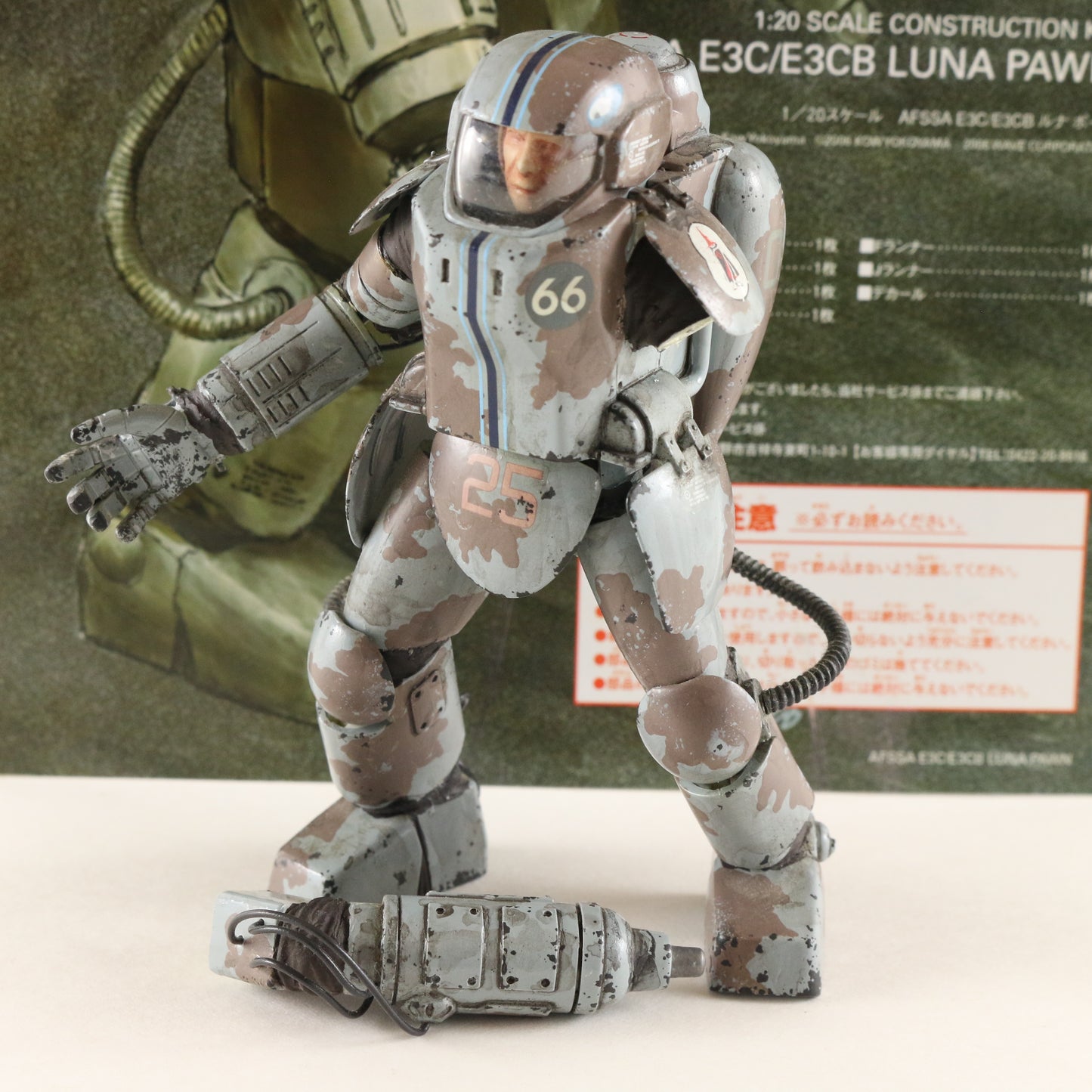 Ma.k. Zbv3000 Maschinen Krieger Luna Pawn Afssa E3c/e3cb 1:20 Built 