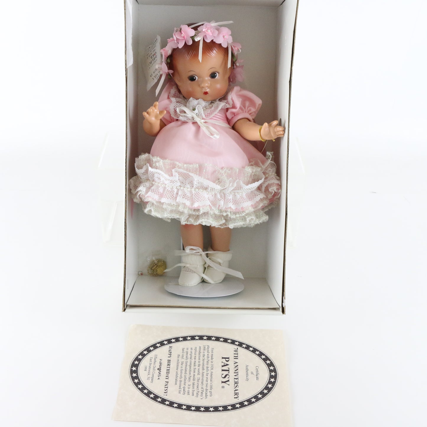 Patsy 70th Anniversary Classics Effanbee 12.5" Vinyl Doll V715
