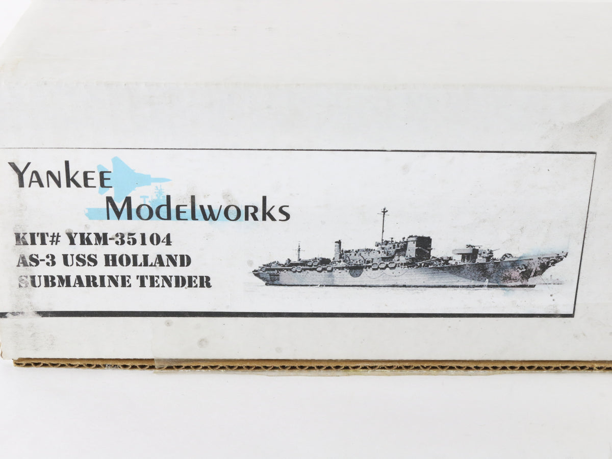 USS Holland AS-3 Submarine Tender Yankee Model Works 1:350 YKM-35104 Resin Kit
